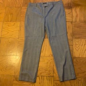 Tommy Hilfiger slacks, navy and white stick